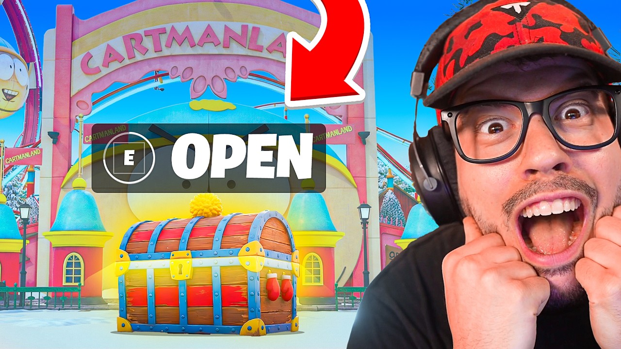 ROLLERCOASTER LOOT *ONLY* Challenge in Fortnite!