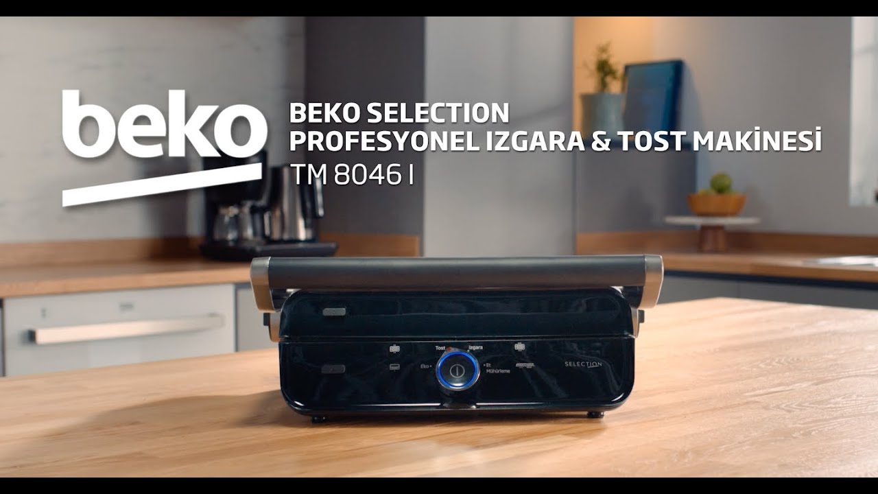 Beko Selection Profesyonel Izgara & Tost Makinesi ile Evimize Sağlık!