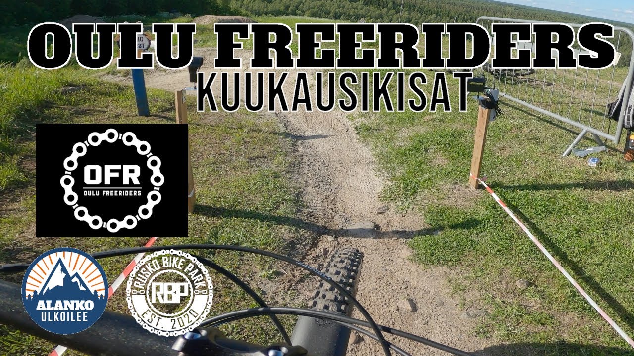 Oulu Freeriders kuukausikisat Rusko Bike Parkissa