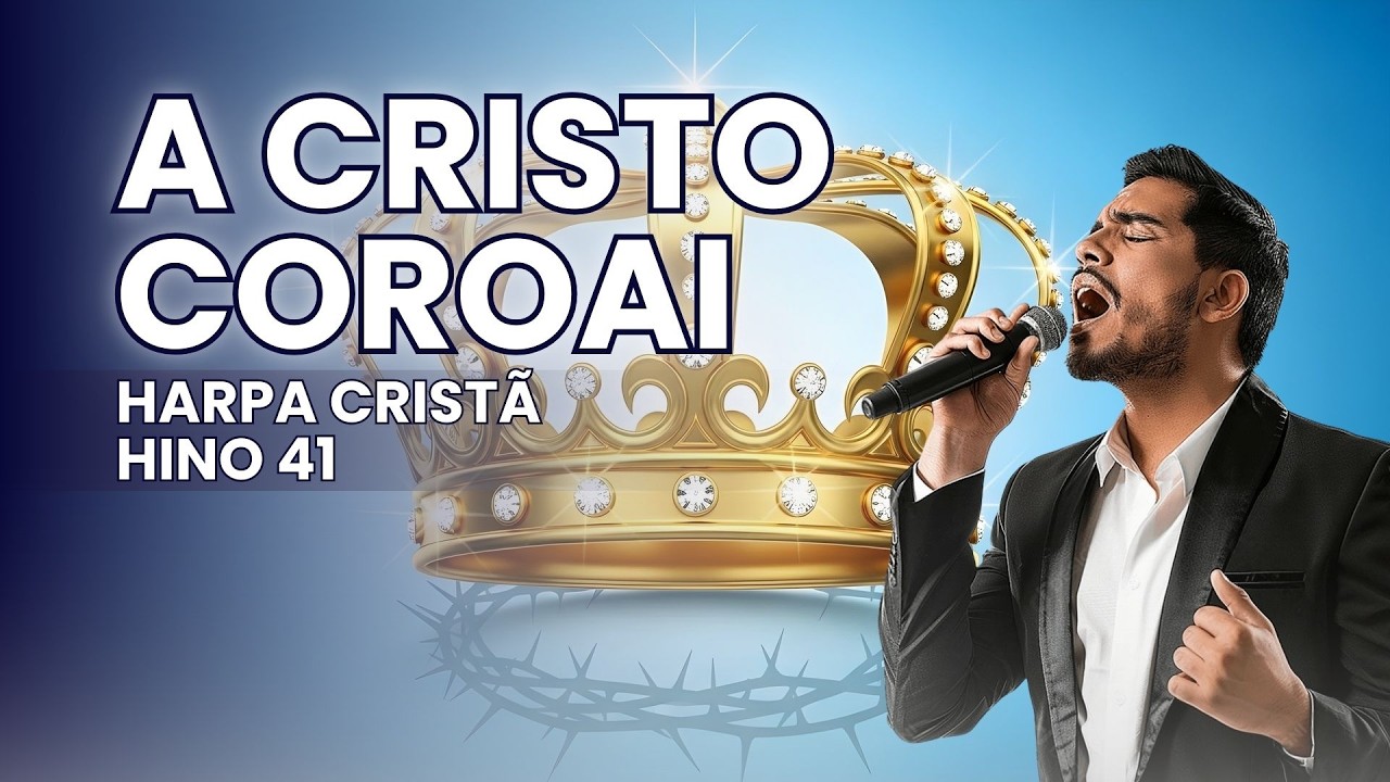 Hino 41 - A Cristo Coroai - Harpa Cristã