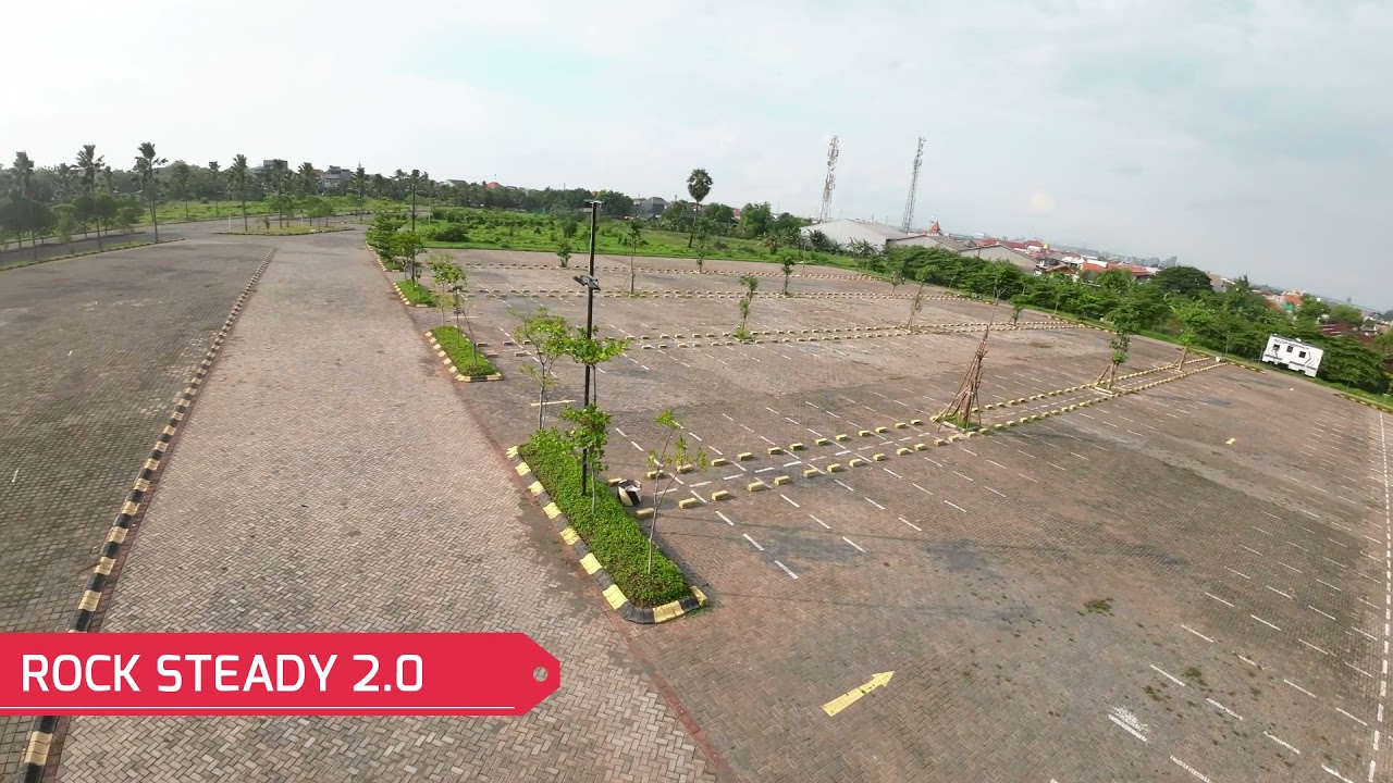 DJI Action 2. Rocksteady vs Horizonsteady Comparison on Micro FPV Drone. Smooth Stabilization