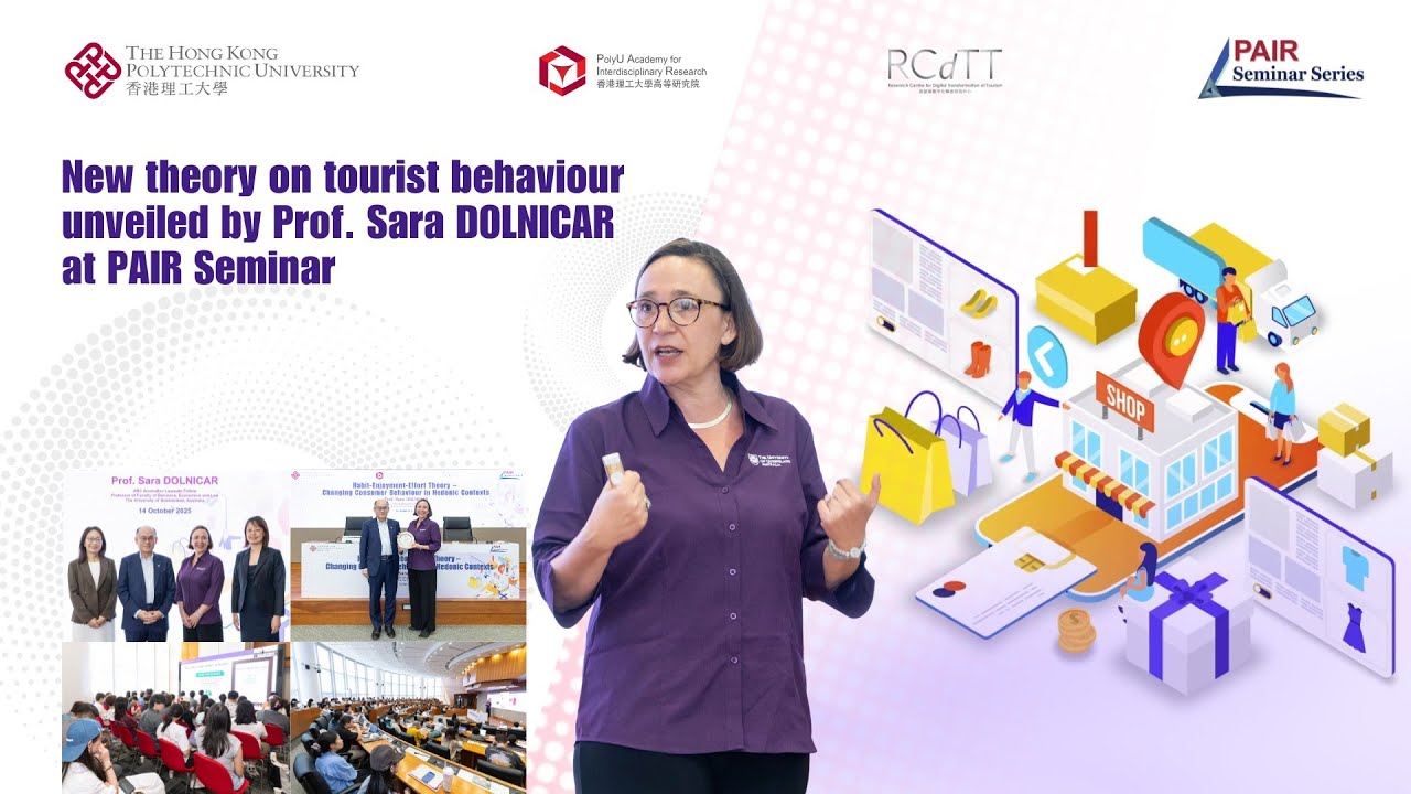 PAIR Seminar by Prof. Sara DOLNICAR (14 Oct 2025)