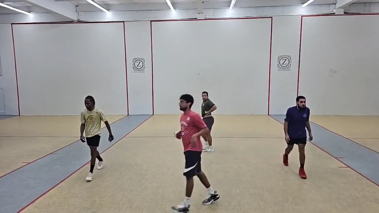 Zerega - Dboy & Tywan vs Dan P & Julio - Pro Doubles Handball Filmed By Shena - 12.23.2025