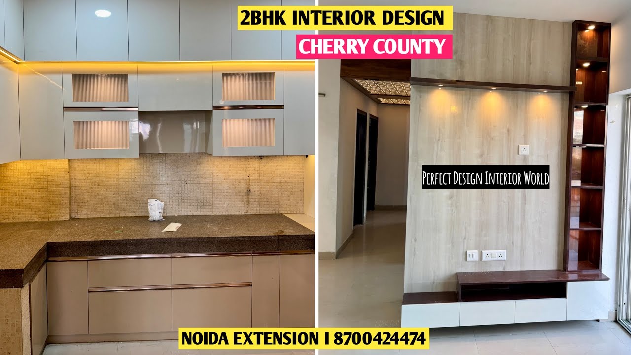 Cherry County Noida Extension 3 bhk Flat Interior | Small budget Big makeover