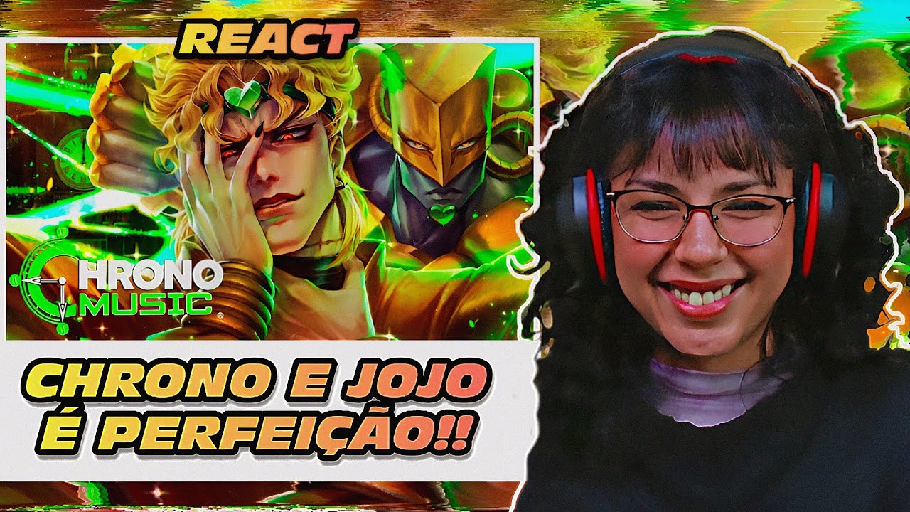 Virei vilã com Dio Brando (Jojo's Bizarre Adventure) - Chrono | REACT