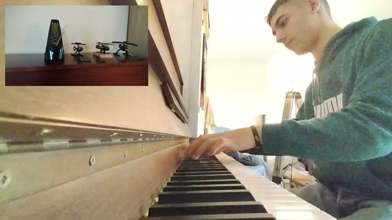 Jour 2 pour arriver au 208 bpm de ce cher métronome sur Medellín de @SofianePamart 