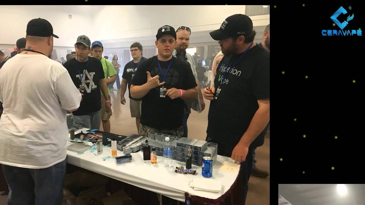 Cerabis ceramic coil tank by Ceravape at VapeBash5 2016