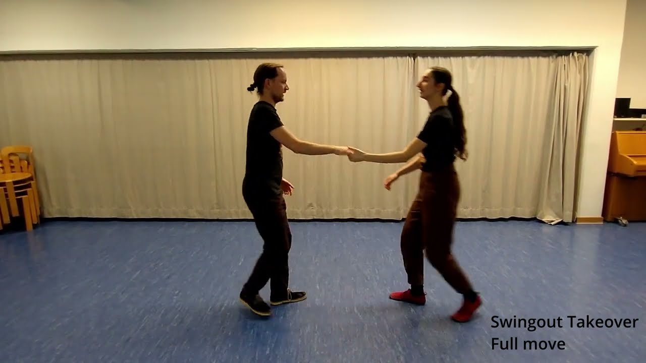 Lindy Hop Role Switching Move - Swingout Takeover