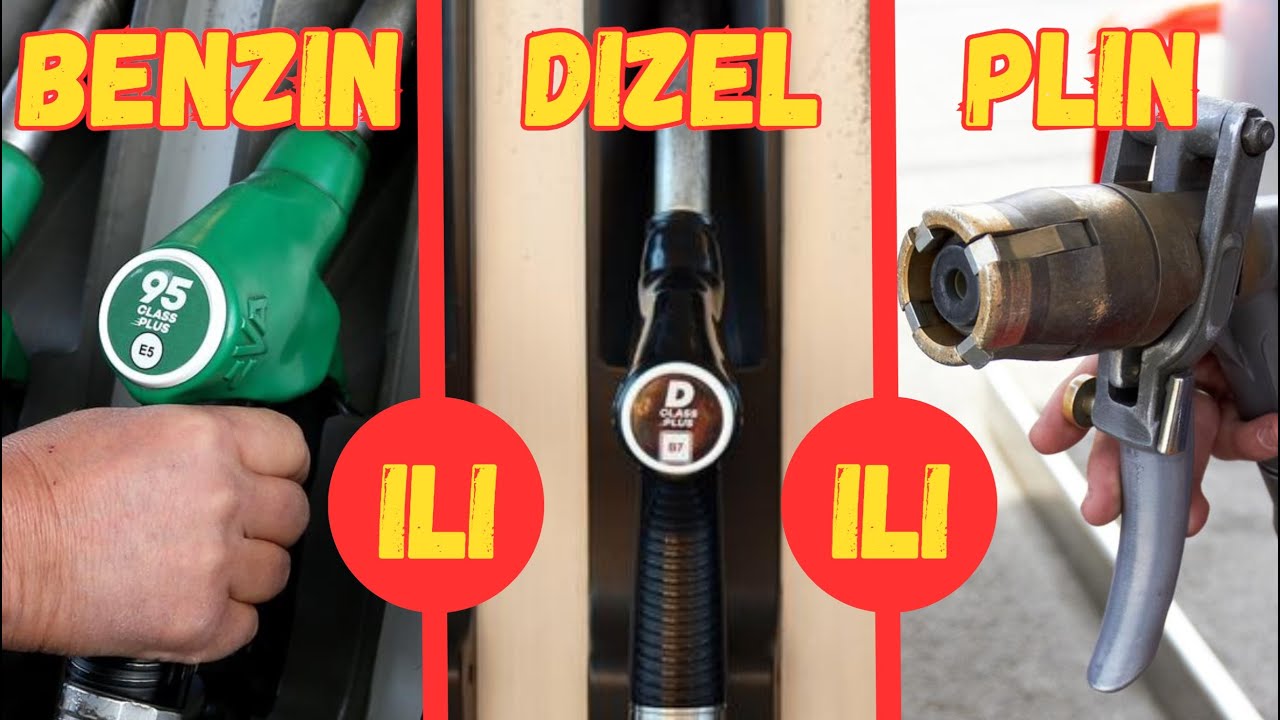 Benzin Dizel Ili Plin - što je bolje od ove 3 vrste goriva