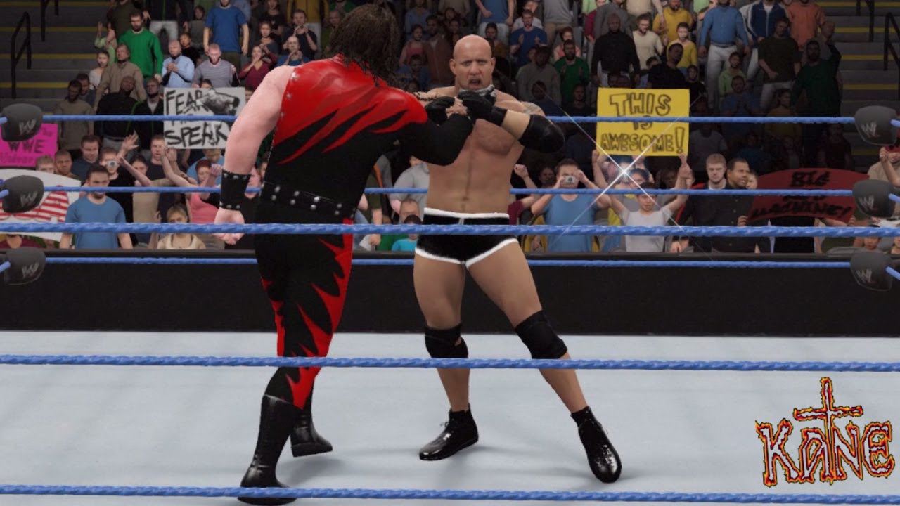 Kane Reverse Black & Red Attire w/ Attitude Era entrance (WWE 2K17 PC Mods Showcase)