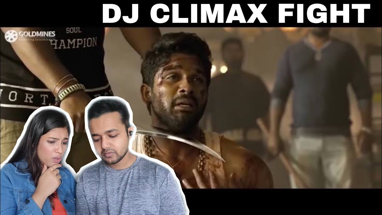 DJ Climax Fight Scene | ALLU ARJUN | COUPLE REACTION | BOYFRIEND GIRLFRIEND REACTION