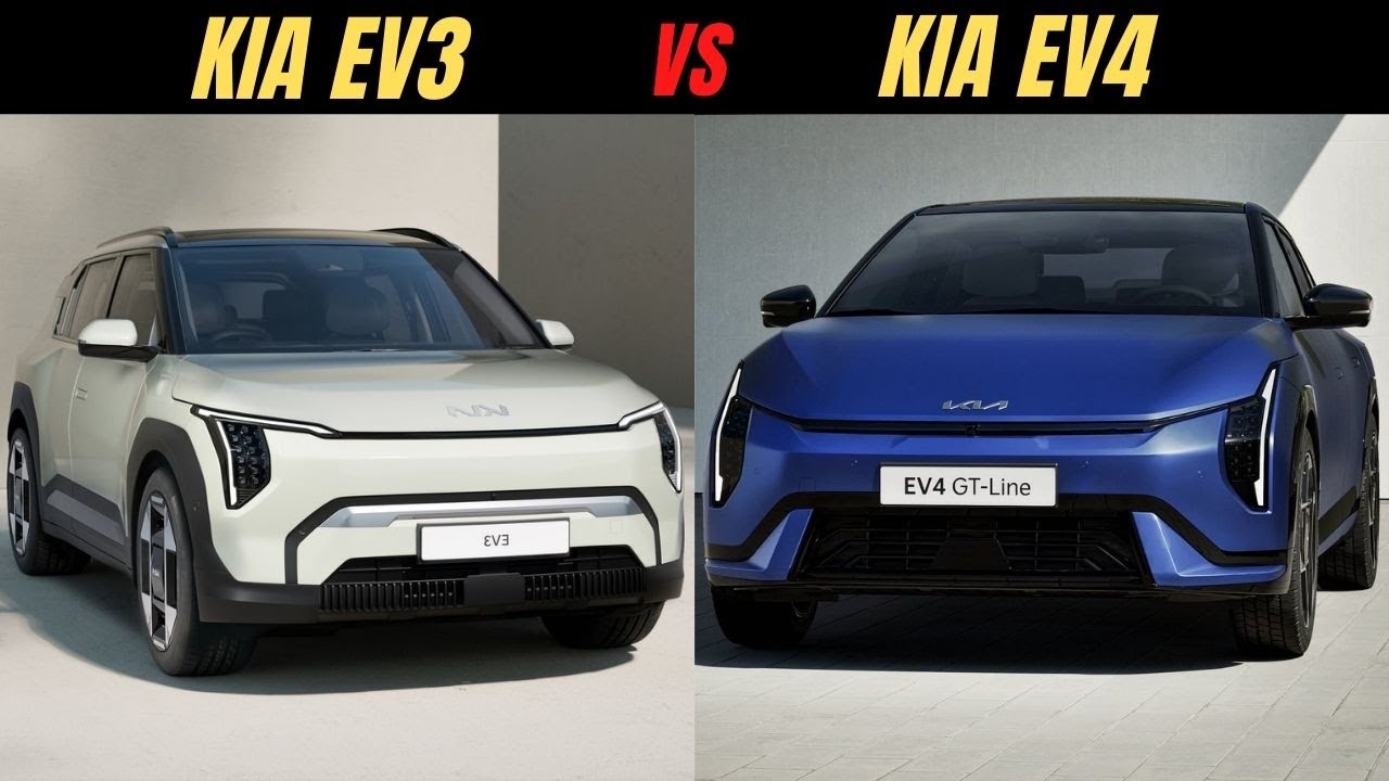 Kia EV3 против Kia EV4: решающее противостояние электромобилей 2025 года