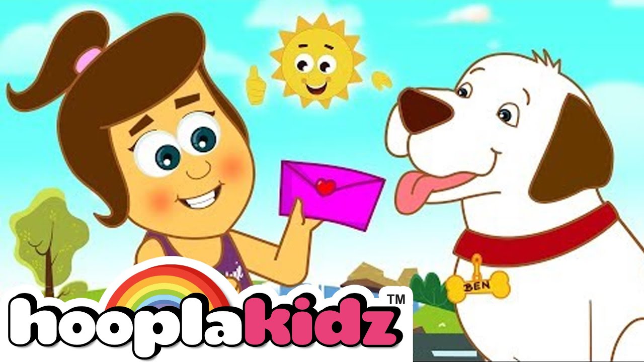 A Tisket A Tasket |  Kids Song | HooplaKidz
