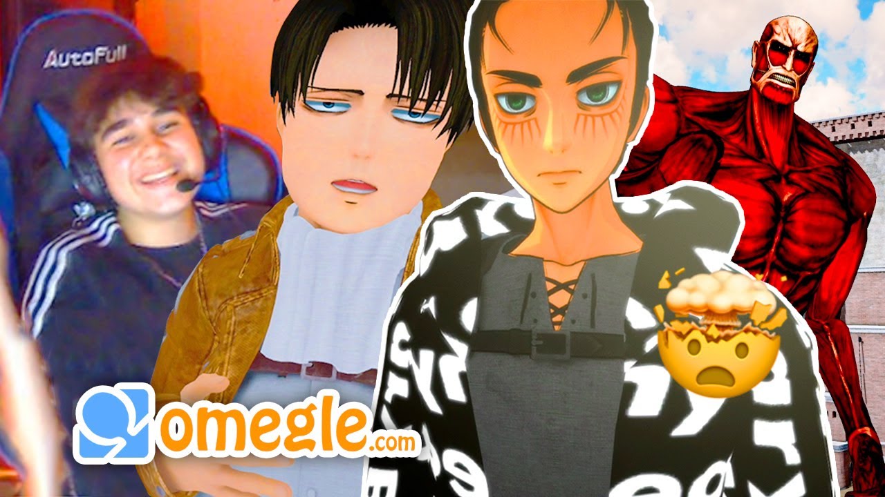 Des TITANS Envahissent Omegle ! (Spécial Attaque des Titans)