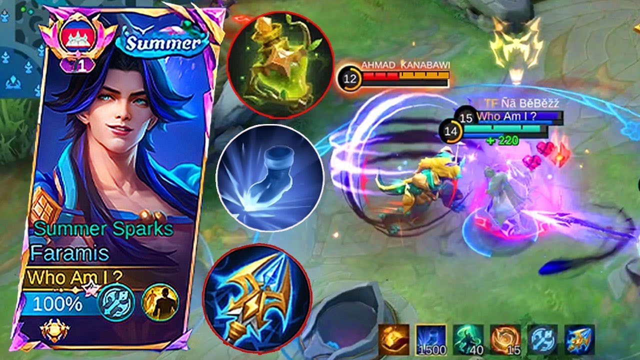 FARAMIS ROAM BUILD AND EMBLEM SET 2024!! ( Faramis best build 2024 )