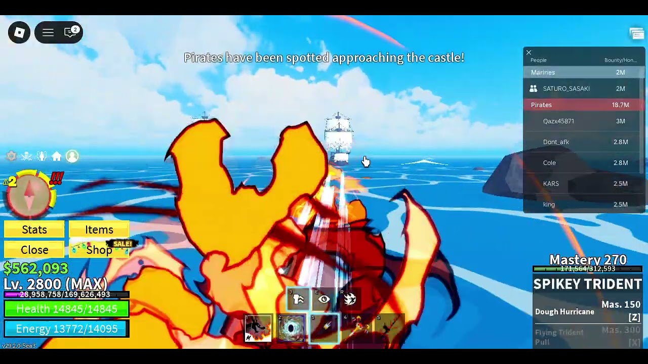 I WAS DOING SEA HUNT UNTIL THIS HAPPENED IN CASTLE RAID!!?!??