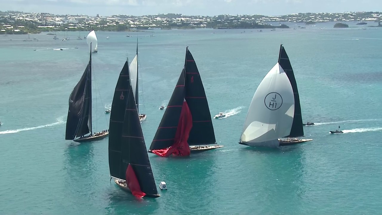 J Class protagonisti a Great Sound