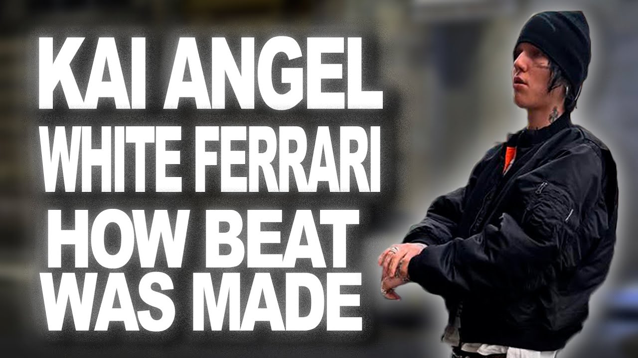 HOW I MADE BEAT FOR KAI ANGEL - WHITE FERRARI | INSTRUMENTAL FLP