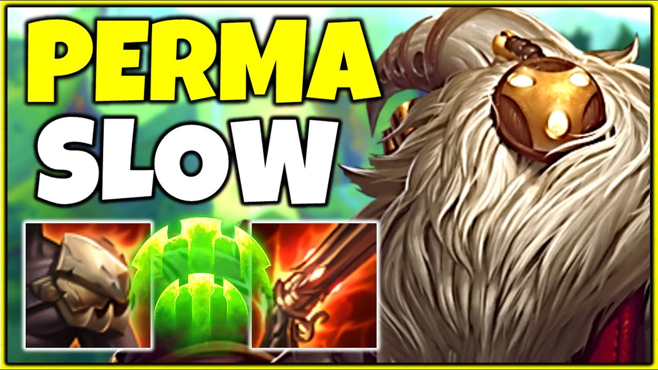 PERMA SLOW BARD SUPPORT! DEADMANS + RAPIDFIRE BUILD! - League of Legends