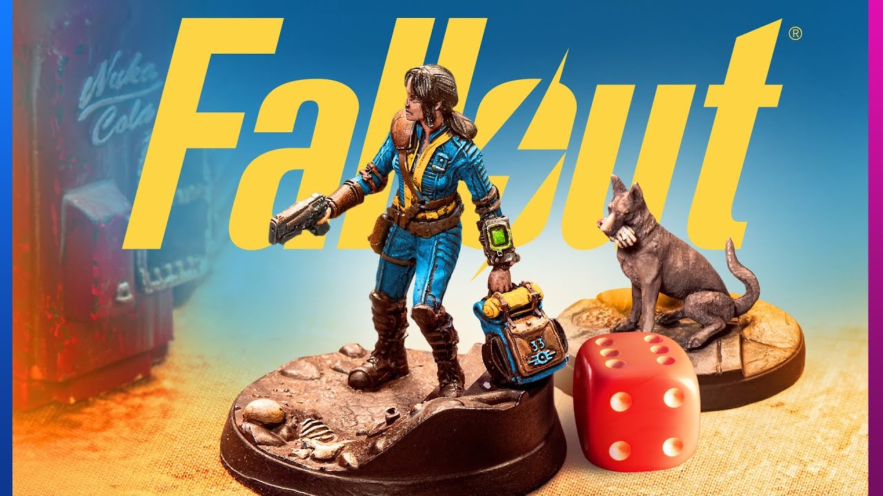 Играем в Fallout на этом ОГРОМНОМ игровом поле | Wasteland Warfare