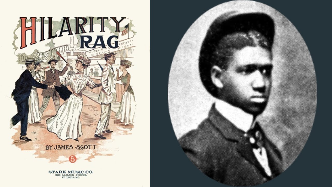Hilarity Rag by James Scott (1910, Ragtime Piano)