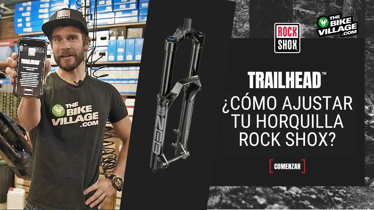 ¿Cómo ajustar tu horquilla Rock Shox con la APP Trailhead?