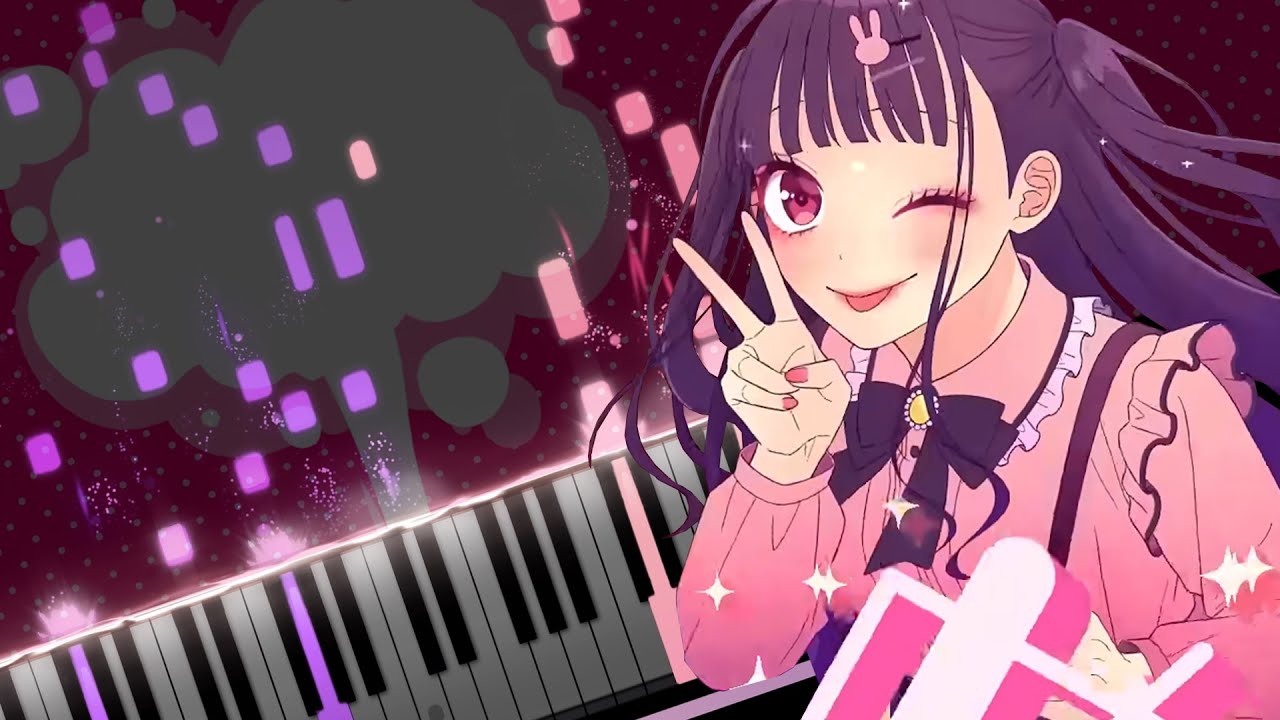 Kawaikute Gomen「可愛くてごめん」- HoneyWorks ft. Chuu-tan [Hayami Saori] (Piano Synthesia)