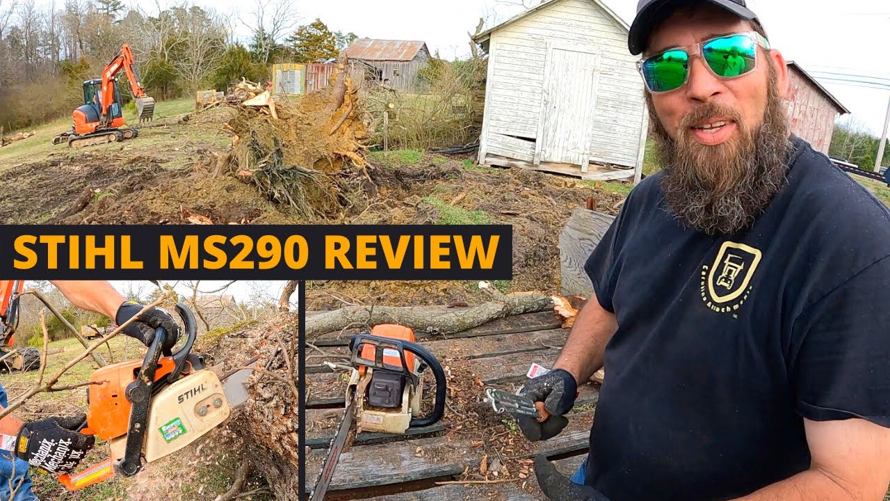 STIHL MS290 Review + Test - Buckin' Billy Ray Smith THX. Watch this video before buying a chainsaw.