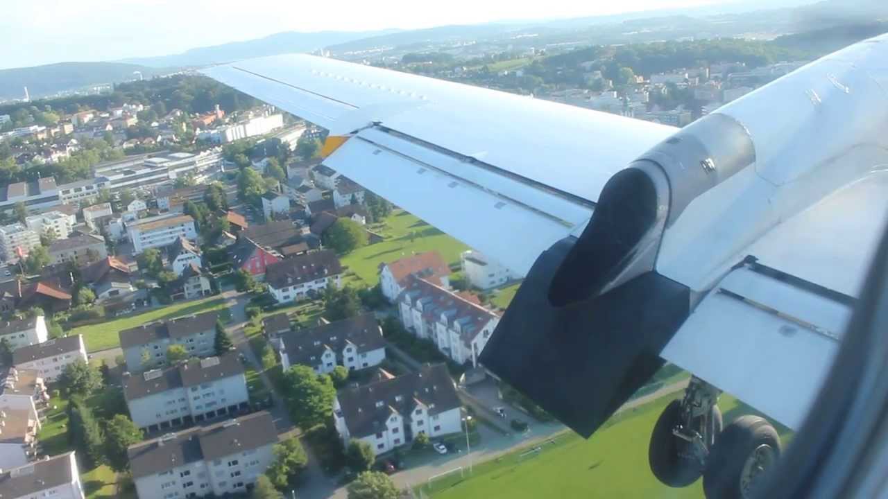 Budapest Air Service Embraer 120 landing Z&uuml;rich Airport Intersky from Salzburg