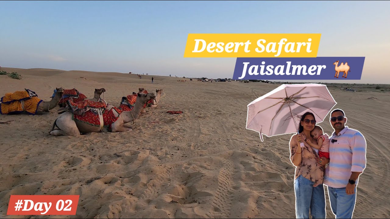 Golden City Magic ✨ | Jaisalmer Vlog – Longewala, Tannot Temple & Sand Dunes Ride! DAY - 2