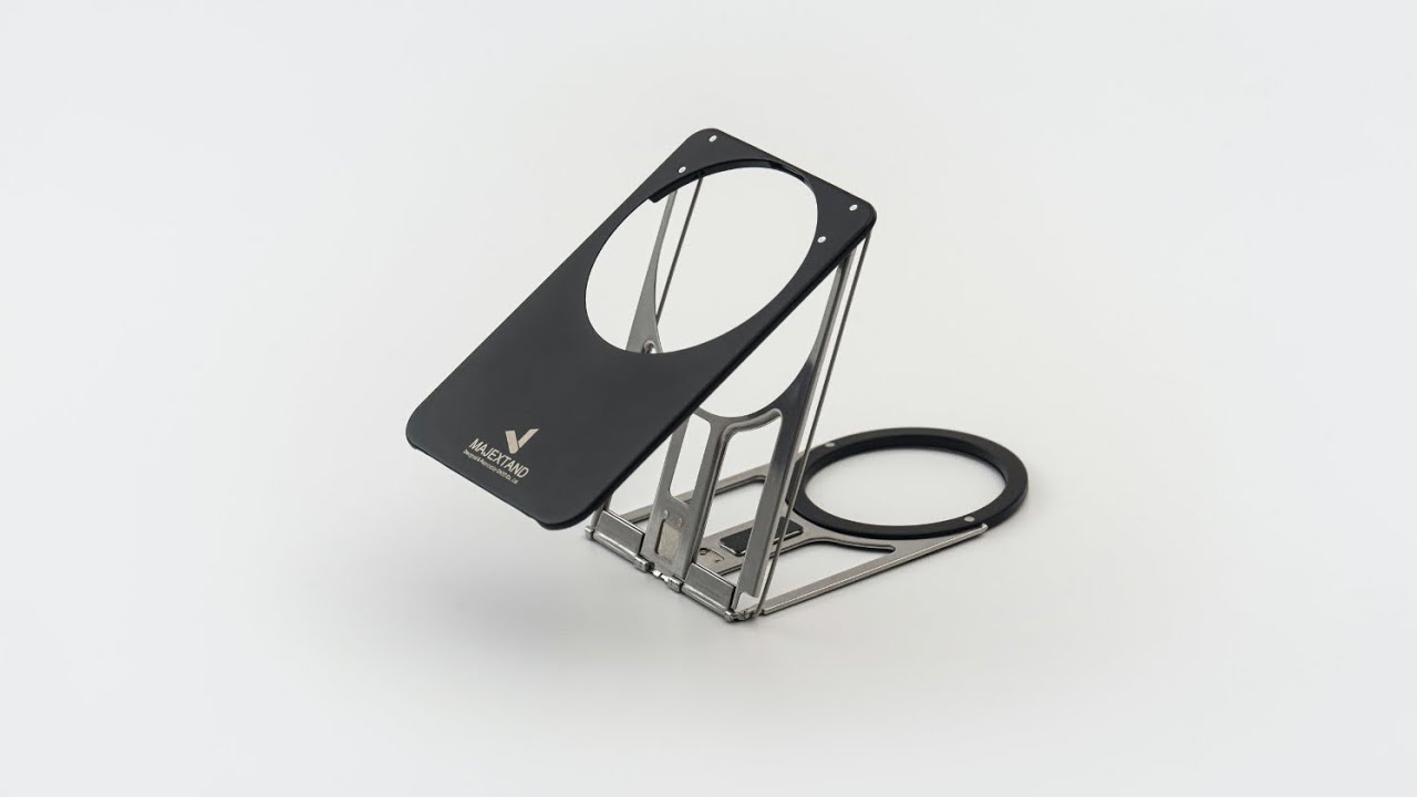 Majextand S: Precision Metal, Infinite Angles, Smart Luxury #mobilestand