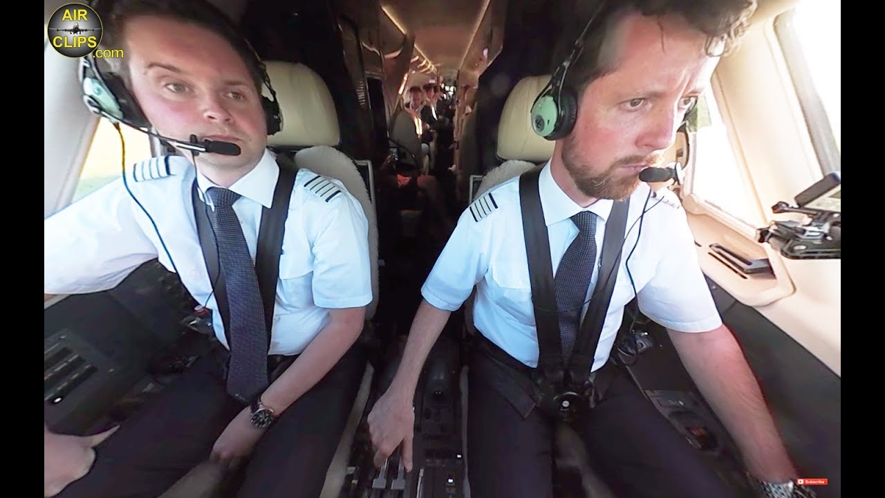 4K 360° COCKPIT CAM: Private Jet STEEP ROCKET Takeoff! Citation Sovereign, Hahn Air! [AirClips360]
