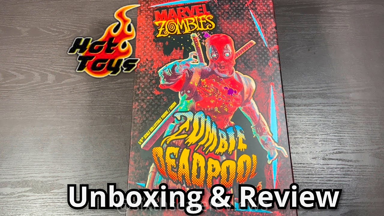 Распаковка и обзор Hot Toys Zombie Deadpool CMS 06!