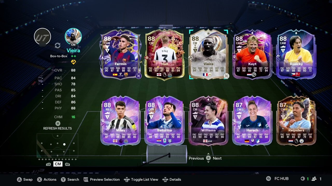 My March Fifa 26 team (with voiceover)