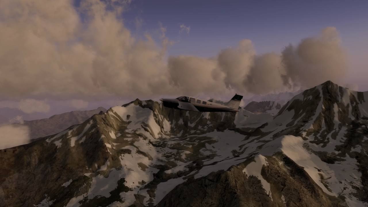 Prepar3D Active Sky 16 (AS16) & Active Sky Cloud Art (ASCA) - Test (4K)