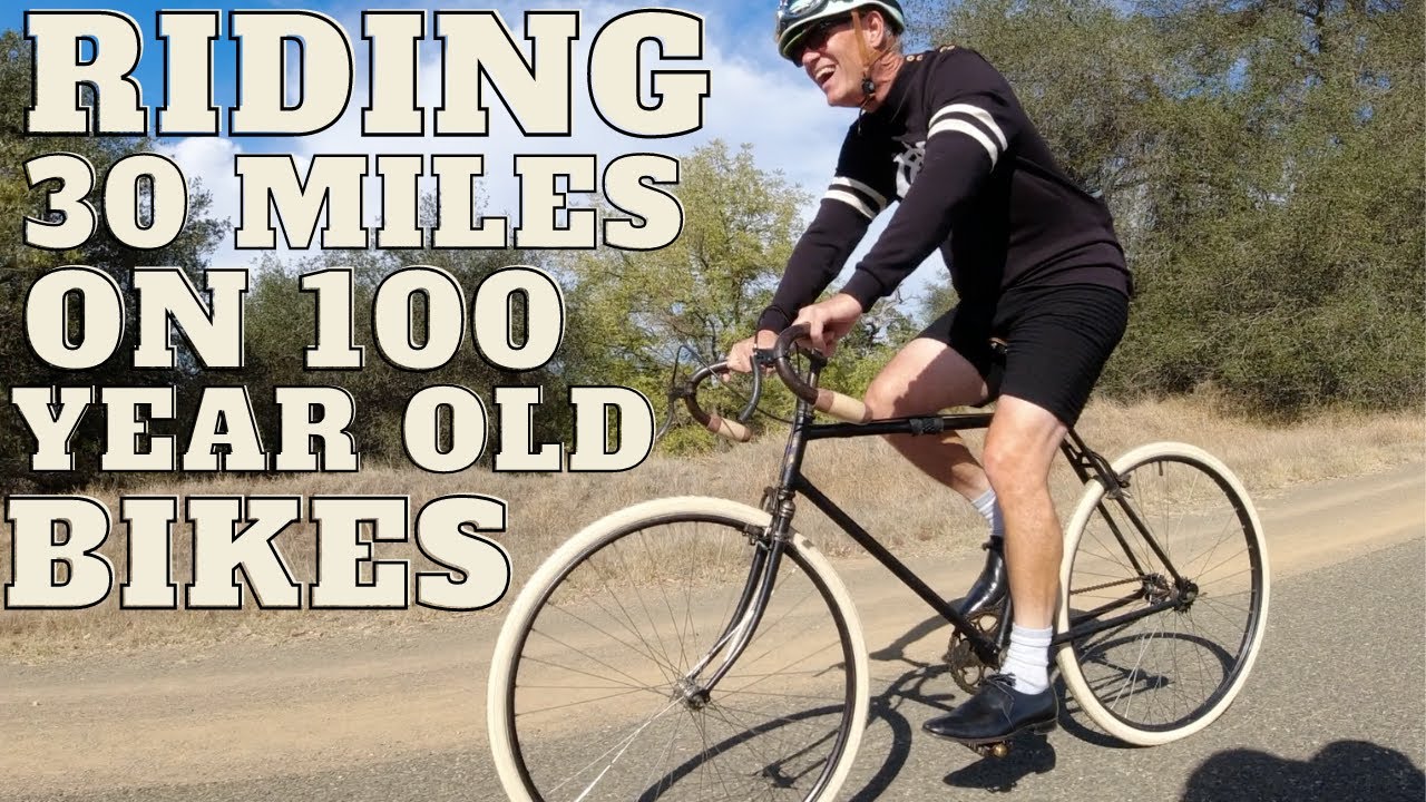 Тридцатимильная поездка на 100-летних старинных велосипедах: велопробег Клода Деланжа и Hercules ...
