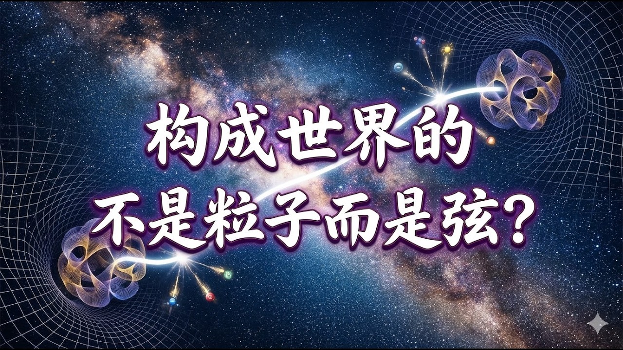 弦理论真的是宇宙的万物理论？弦理论化解量子与引力百年的冲突？