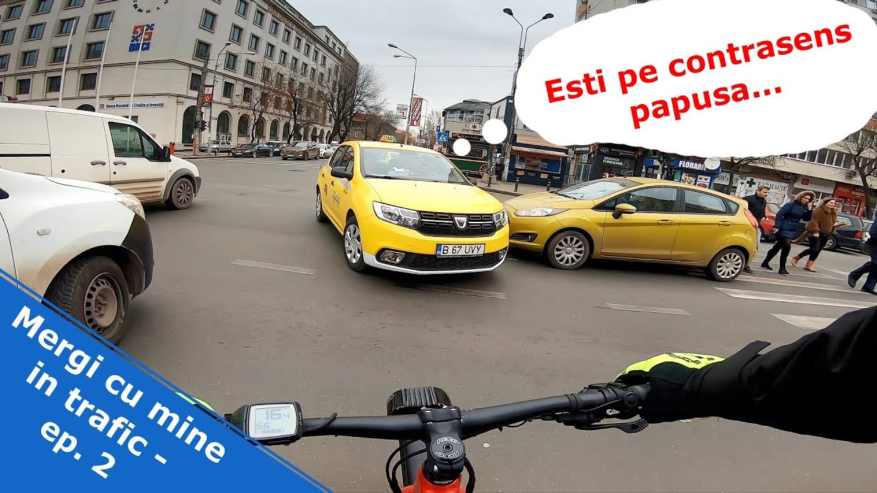 Mergi cu mine in trafic - ep. 2- Trek Supercommuter 8S