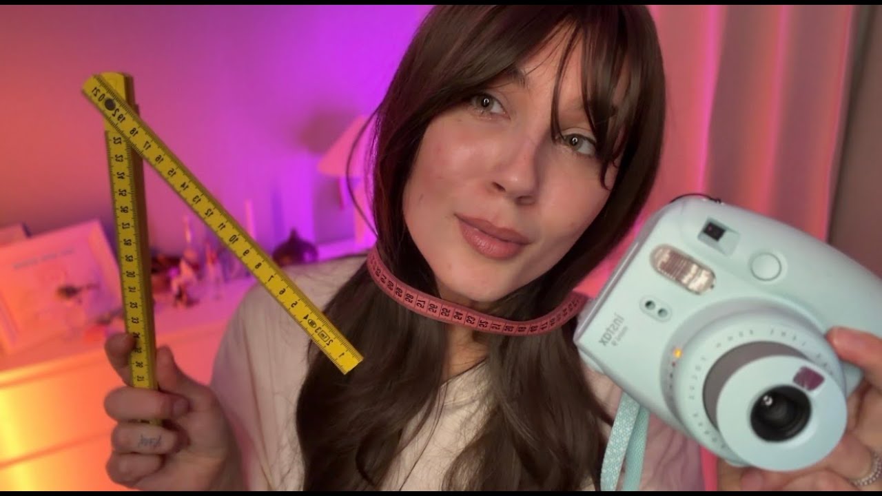 ASMR Multi-Lingual Stylist Measures & Observes You 📏 Personal Attention RP