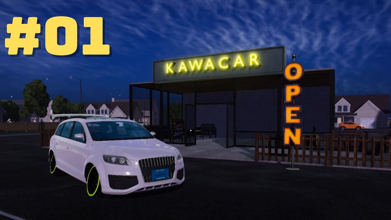 Abri uma LOJA DE CARROS - Car For Sale Simulator #01
