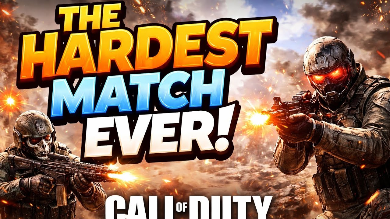 THE HARDEST MATCH EVER IN COD MOBILE! 😱🔥