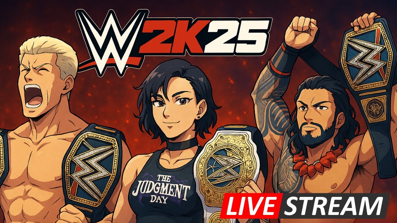WWE 2K25 LIVE -  Goku vs Vegeta  