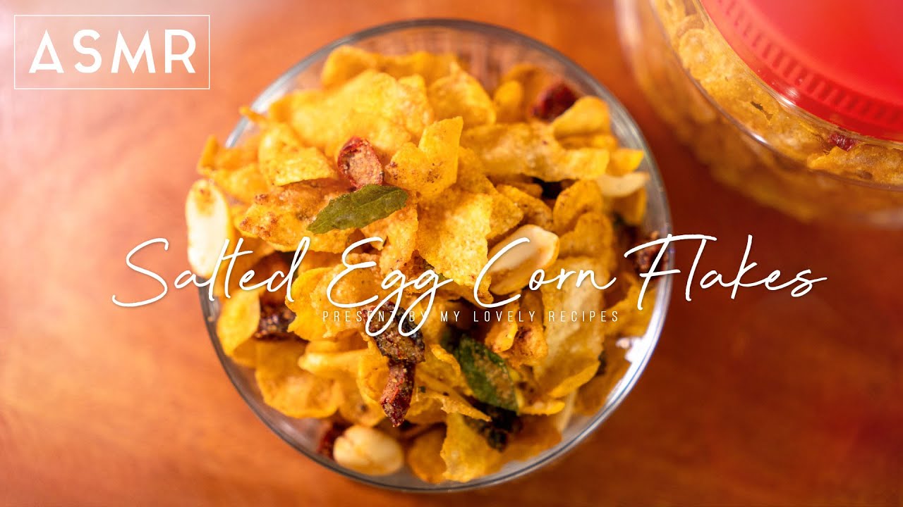 Salted Egg Crispy Corn Flakes⭐Super Delicious & Easy CNY Cookies | My Lovely Recipes
