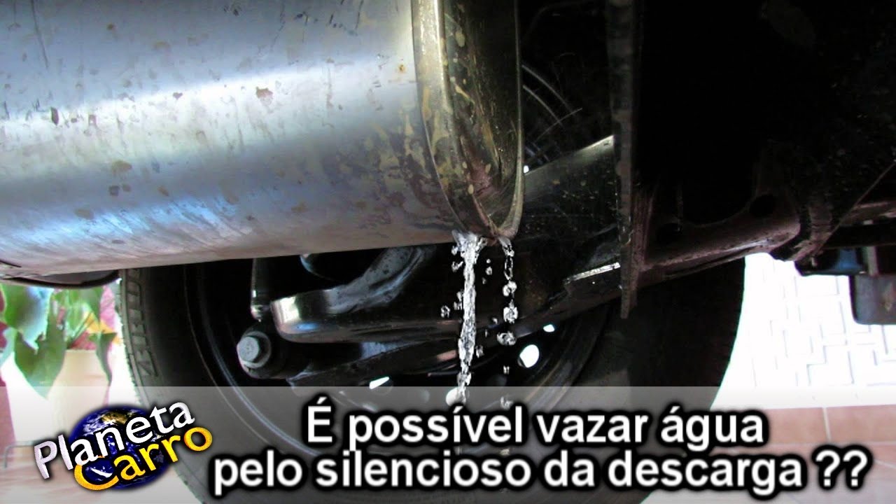 Água vazando no silencioso da descarga ?? - Dica # 1.204