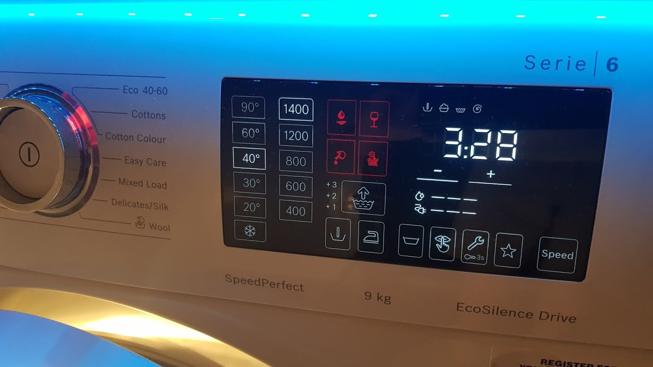 Bosch Serie 6 - Cottons 40° (Full Cycle)