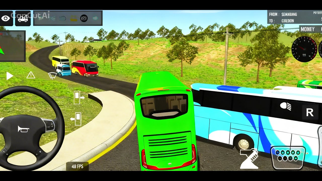 New Parking-School 2026😱🚌 || new coach bus simulator part-8 Android gameplay 