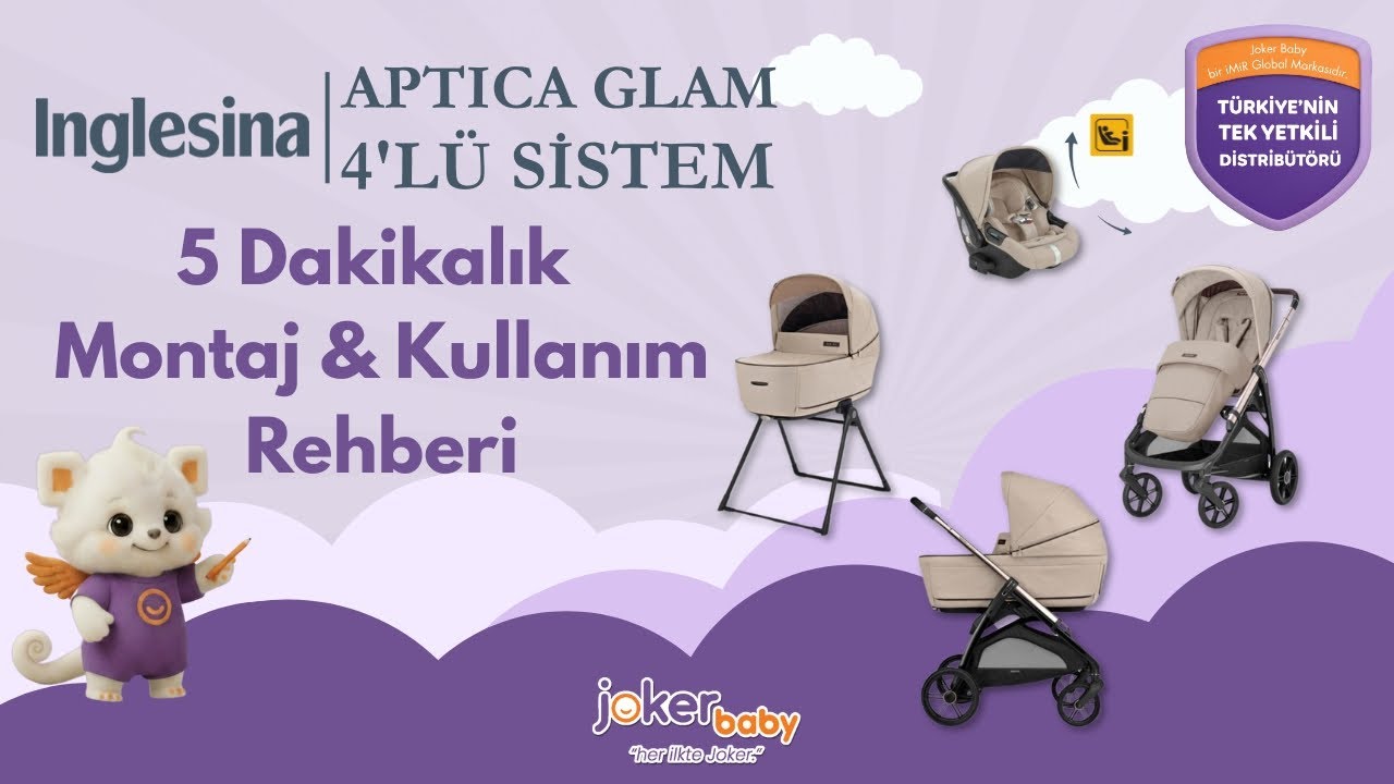 Inglesina Aptica Glam 4’lü Sistem İncelemesi | En İyi Travel Sistem Bebek Arabası mı?