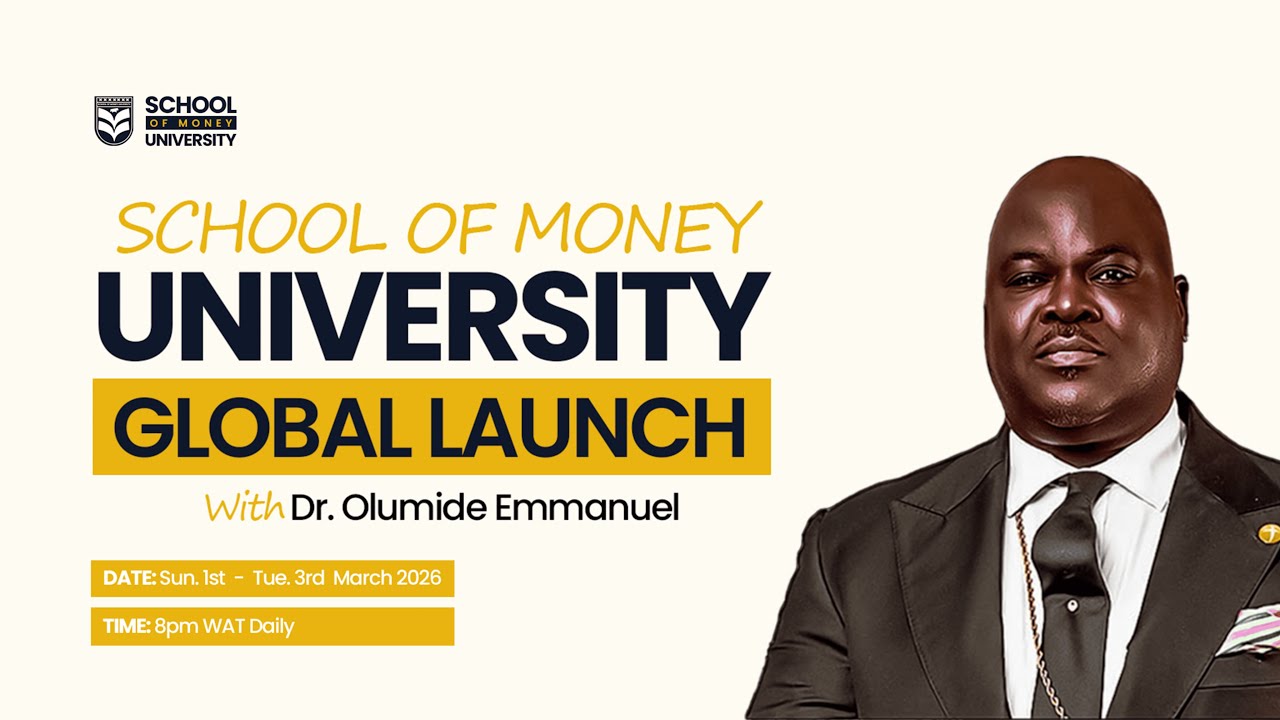 SCHOOL OF MONEY UNIVERSITY GLOBAL LAUNCH