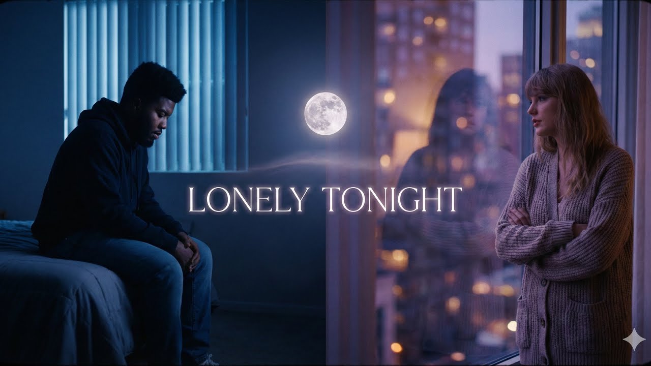 Khalid ft Taylor Swift - Lonely Tonight (Official Fan Made AI Music Video)