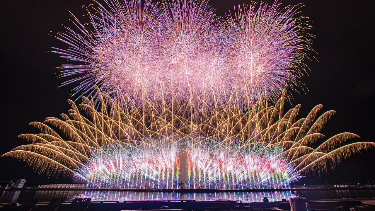 [4K] 能代港サプライズ花火 2021 - Noshiro Surprise Fireworks Display - (shot on BMPCC6K)